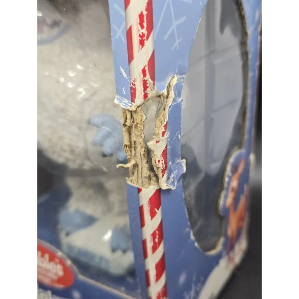 Toy-Site Bumble Bobblehead 2001 Rudolph the Red-Nosed Reindeer In Damaged Box